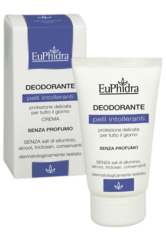 Euphidra Deodorante Crema Per Pelli Intolleranti 40ml - Deodoranti - Igiene  - Farmabeauty
